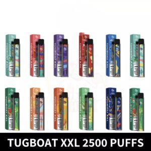 TUGBOAT XXL DISPOSABLE VAPE PODS (2500 Puffs)